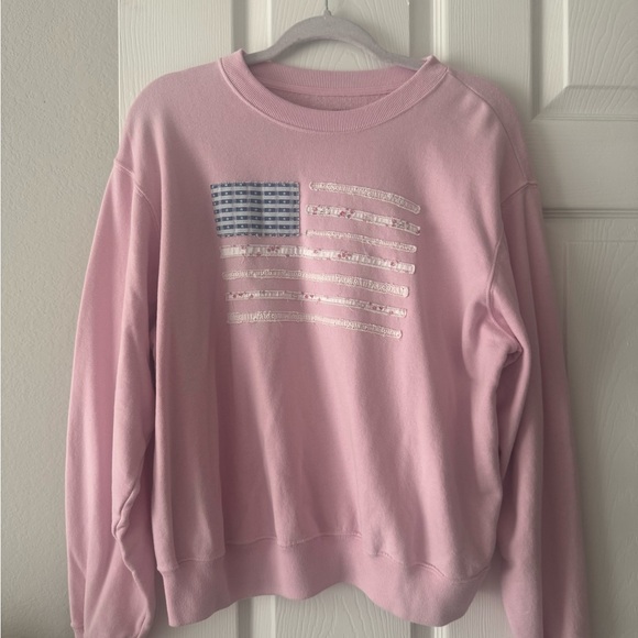 Hollister Light Pink Crewneck - Picture 1 of 3